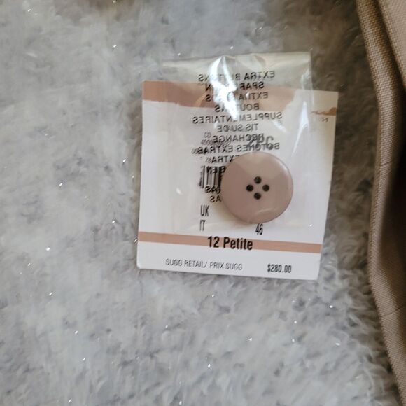 Anne Klein Pant Suit Size 12P Office Professional Classic Two Piece Set NWT - Picture 5 of 11